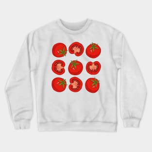 Ripe Red Tomatoes Crewneck Sweatshirt